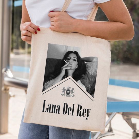 Discover Lana Del Rey inspired Tote Bag,Lana Del Rey inspired tote bag
