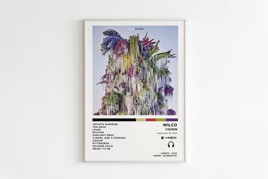 Discover Wilco - Cousin Album Poster / Album Cover Poster