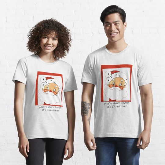 Discover Cartoon Santa Claus T-Shirt Essential T-Shirt