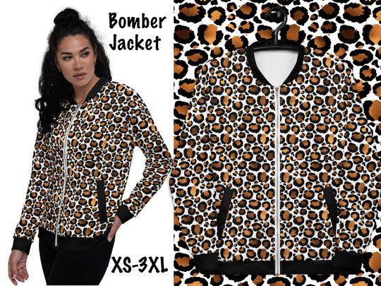 Discover Cheetah Leopard Men's Bomber Jackets