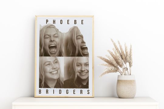 Discover Phoebe Bridgers Poster, Funny Face Poster