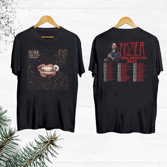 Discover Hozier Fan Gift Shirt, Hozier Unreal Unearth World Tour 2023 Shirt