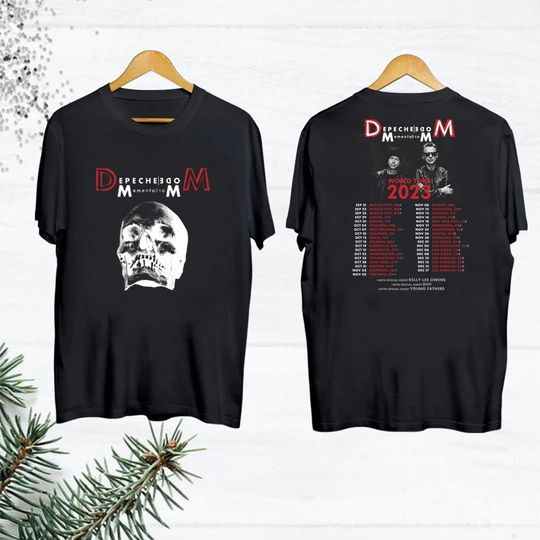 Discover Depeche Mode Mememto Mori T-Shirt, Depeche Mode 2023 Tour Shirt