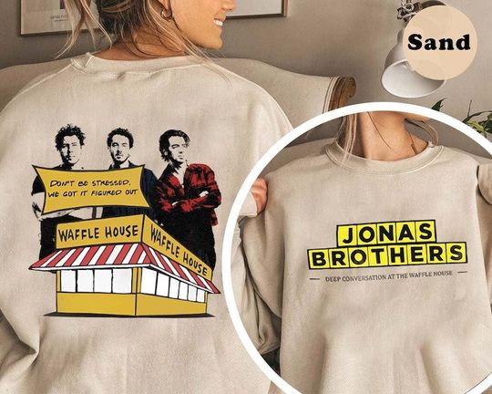 Discover Jonas Brothers Shirt, Jonas Brothers The Album Merch Shirt, Waffle House Shirt