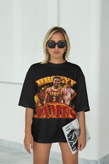Discover Bronny James T-shirt, Basketball, Bootleg 90s Graphic Tee