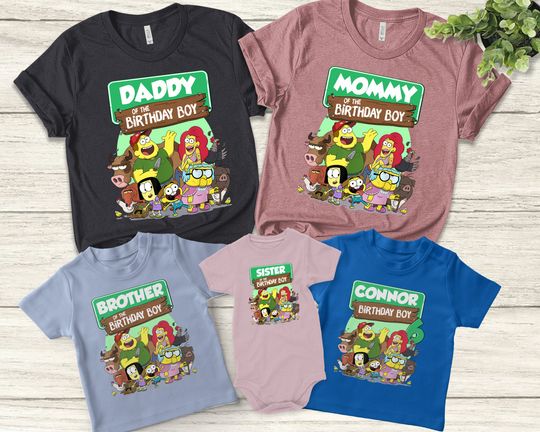 Discover Big City Greens Shirt, Personalized Big City Greens Family Birthday Shirts