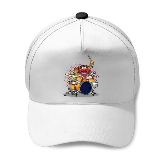 Discover ANIMAL DRUMMER ZILDJIAN CYMBALS Baseball Caps