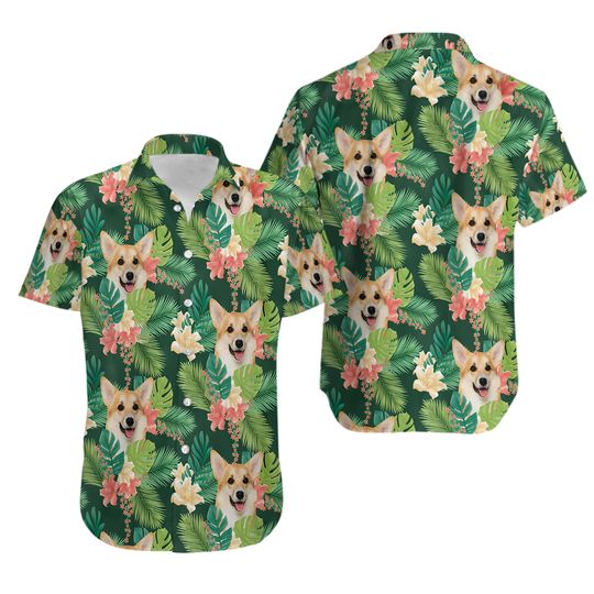 Discover Corgi Hawaiian Shirt