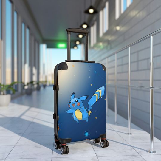 Discover poket mons Pika Suitcase, Pika Cabin Bag, poket mons Gifts