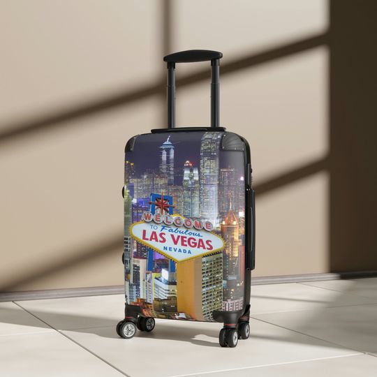 Discover Las Vegas Suitcase, Las Vegas Cabin Bag, Arizonna Gifts