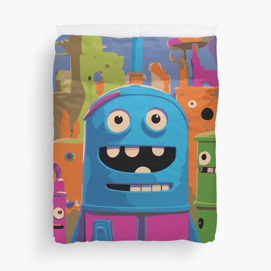 Discover StoryBots Duvet Cover
