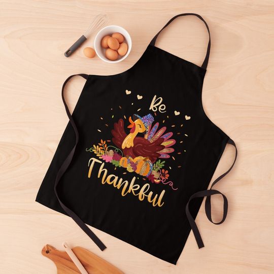 Discover Funny Turkey Thanksgiving Kitchen Apron
