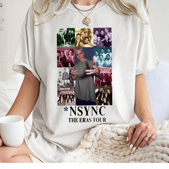 Discover Nsync Era tour Shirt, NSync Album Cover
