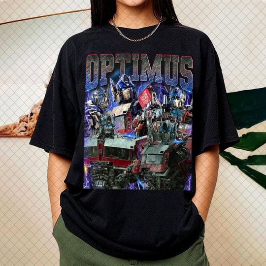 Discover Vintage Optimus Prime Tribute T-Shirt