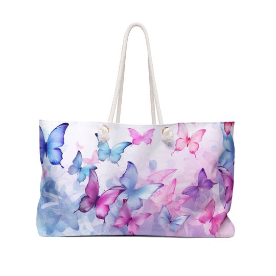 Discover Butterfly Weekender Bag