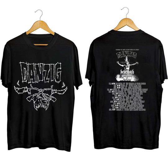 Discover Danzig 2023 Tour Band Fan Shirt