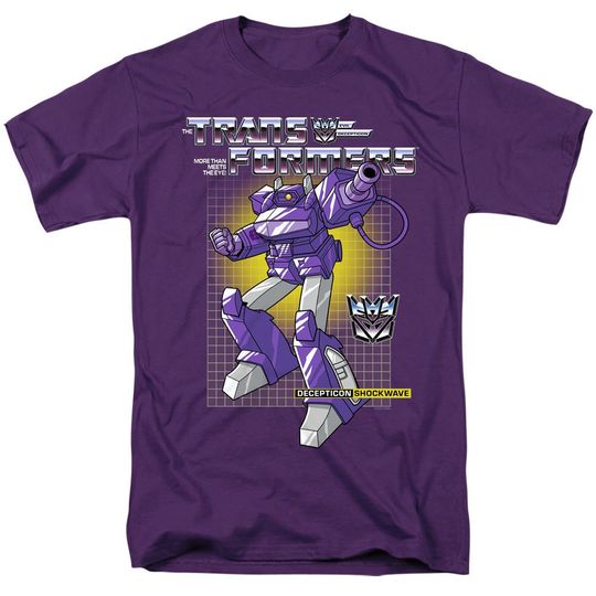 Discover Transformers Shockwave Purple Shirt, Transformers Rise of the Beasts Shirt