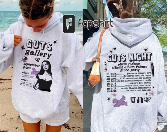 Discover GUTS Album Olivia Tour Shirt for Music Lovers