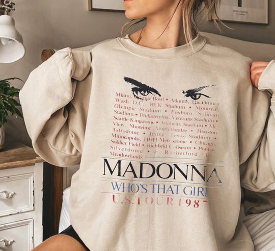 Discover 1987 Madonna Whos That Girrl Madonna Tour 1987