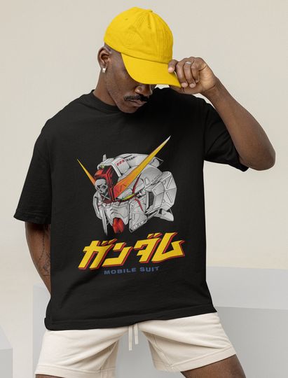 Discover Unisex - Gundam Shirt, Gundam Vintage Shirt, Anime Shirt, Anime Lovers
