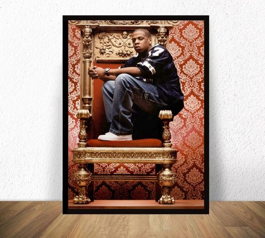 Discover Jay Z 90s Music Poster