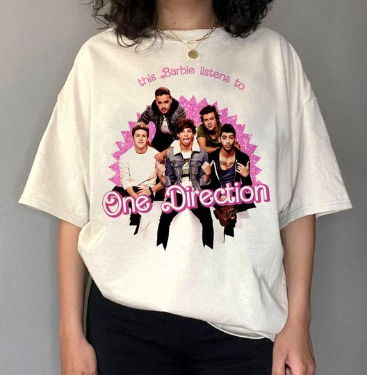 Discover This Barbie listens to One Direction Shirt, One Direction band,