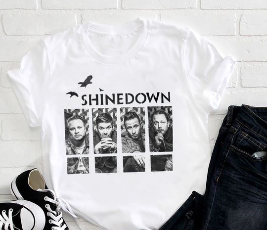 Discover Rare Shinedown Band T-Shirt