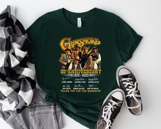 Discover Gunsmoke Movie 68th Anniversary Shirt
