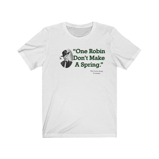 Discover Gunsmoke TV show quote Doc Adams Unisex Jersey Short Sleeve Tee