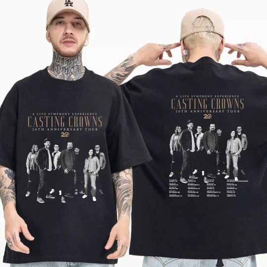 Discover The Casting Crowns 20th Anniversary Tour Shirt