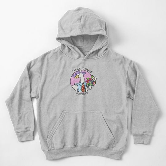 Discover SILLY GOOSE SOCIETY Kids Pullover Hoodie