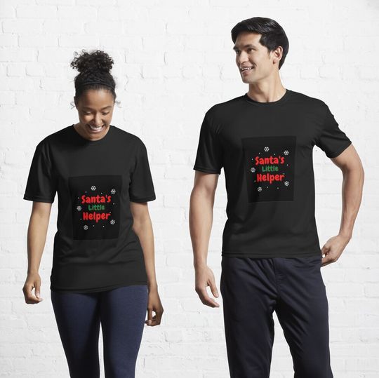 Discover Santa's Little Helper Classic  T-Shirt
