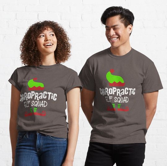 Discover Christmas chiropractor, chiropractic Classic T-Shirt