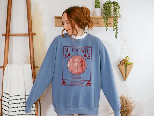 Discover All Too Well Inspired Artwork Sweatshirt