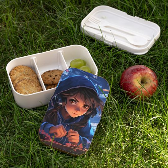 Discover Cute Anime Girl Bento Lunch Box, School Edition