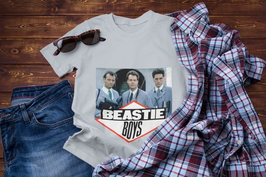 Discover Beastie Boys Ghostbusters Mashup Tribute -  Unisex Jersey Short Sleeve Tee