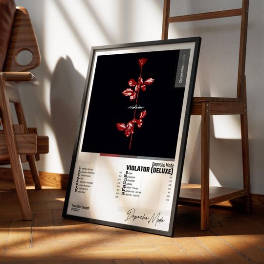 Discover Depeche Mode - Violator deluxe Album Art Poster
