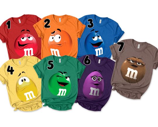 Discover Chocolate candy matching costume shirt