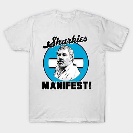 Discover Cronulla Sharks Democracy Manifest - Rugby League - Democracy - T-Shirt