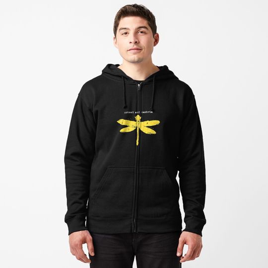 Discover Coheed and Cambria: Dragonfly T-Shirt Zipped Hoodie