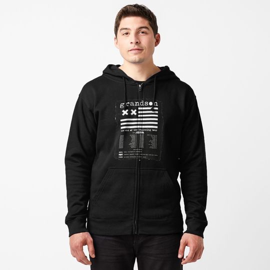 Discover Grandson Band Tour Zipped Hoodie