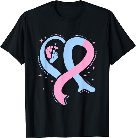 Discover Pregnancy Infant Loss Awareness Ribbon Miscarriage Support T-Shirt