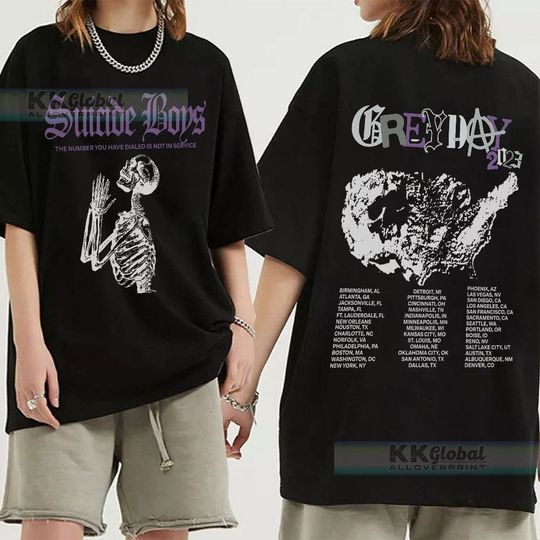 Discover Suicideboy Grey Day 2023 Tour Shirt, Exclusive 2023