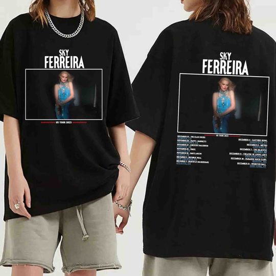 Discover Sky Ferreira Fall Tour 2023 Shirt, Sky Ferreira Fan Shirt