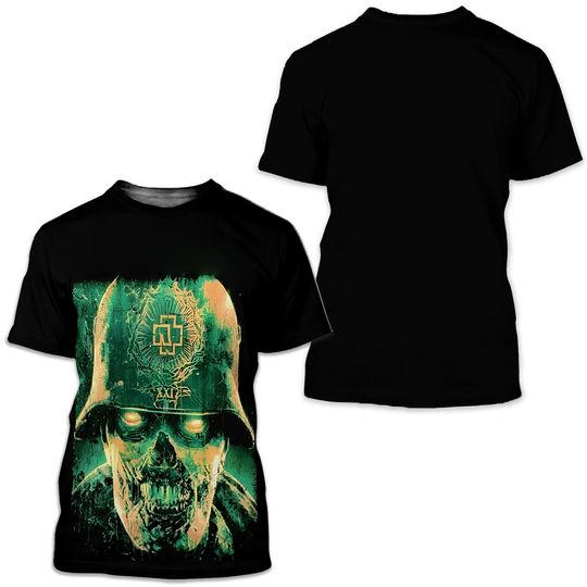 Discover Vintage style Ramms big 3D Tshirt