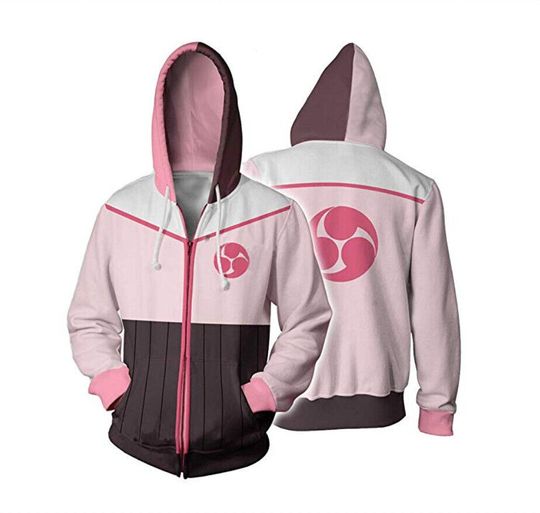 Discover RWBY Neopolitan Neo Cosplay Hoodie, 3D Zip Hoodie