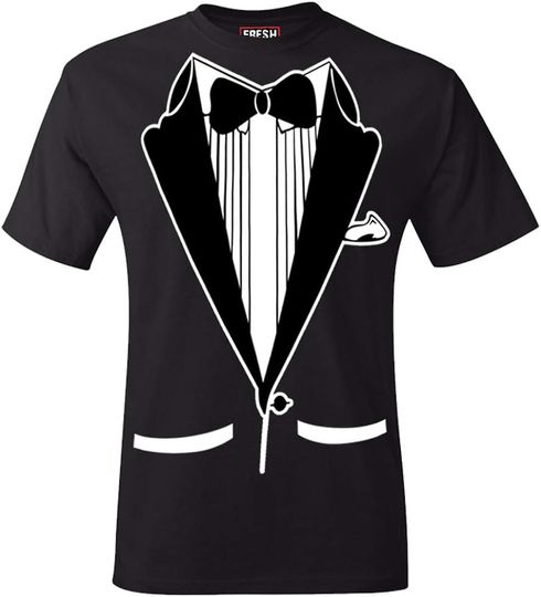 Discover Tuxedo 3D Shirt | Classic Party Humor Vintage Tee