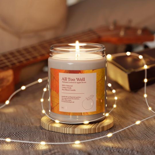 Discover All Too Well Autumn Harvest Organic Scented Candle