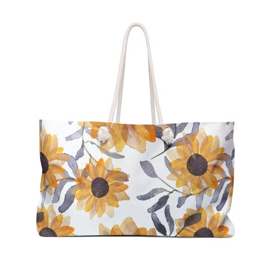 Discover Sunflower Weekender Bag