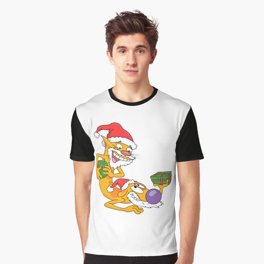 Discover catdog xmas Graphic T-Shirt
